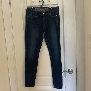 Paige premium denim jegging  dark wash, size 28